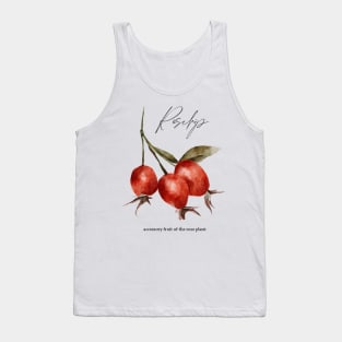 Rosehip Watercolor Tank Top